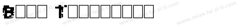 Bloc Tek字体转换